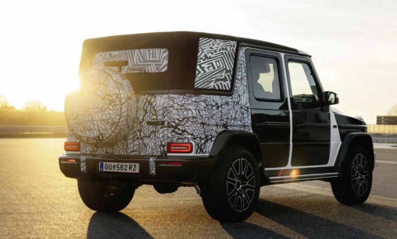 Mercedes-Benz prepares luxury G-Class cabriolet for the most discerning clients