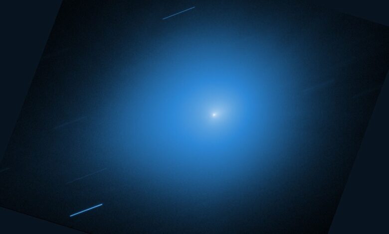 Hubble Telescope Captures Interstellar Comet 3I/ATLAS Near Earth Once Again