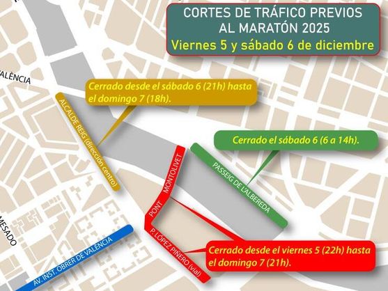 Valencia Prepares for Major Marathon — Schedule and Traffic Restrictions for December 7, 2025