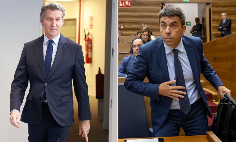 Correspondence Amid Disaster Feijóo Submits Messages with Mazón to Court on DANA Night