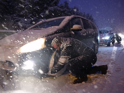 Emergency Road Restrictions in Madrid Unexpected Consequences of Heavy Snowfall