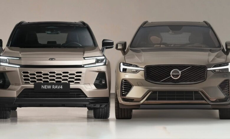 Toyota RAV4 vs Volvo XC60 2026 comparison which hybrid SUV to choose