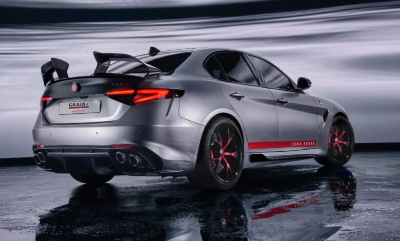 Exclusive Alfa Romeo Giulia Quadrifoglio Luna Rossa Unveiled in Brussels 2026