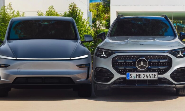 Mercedes GLB vs Tesla Model Y Who Leads the 2026 Electric SUV Segment