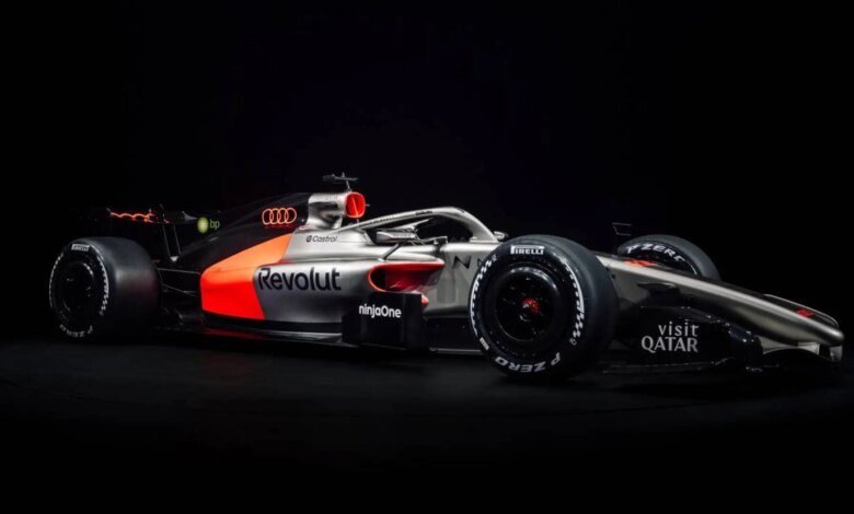 Audi officially unveils its first Formula 1 car for the 2026 season