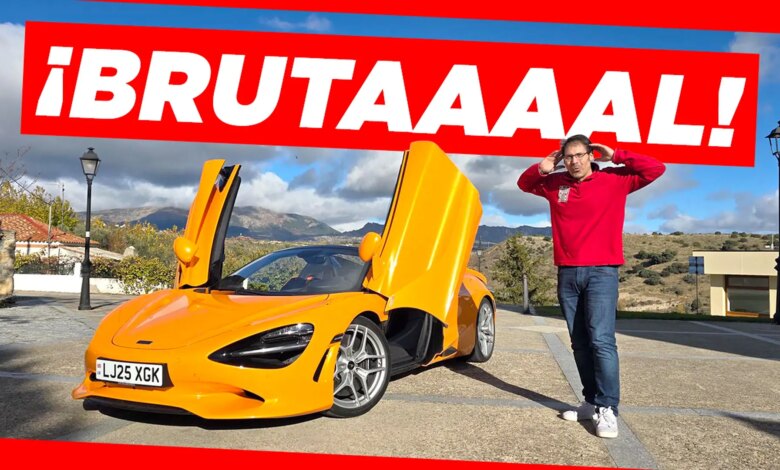 McLaren 750S Spider поражает скоростью и ценой среди суперкаров нового поколения