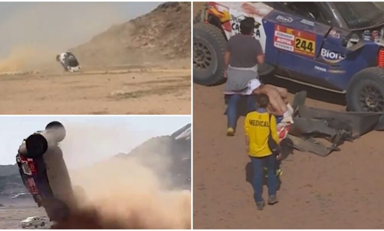 Jesús Calleja Compares Dakar Rally Crash to Spaceflight