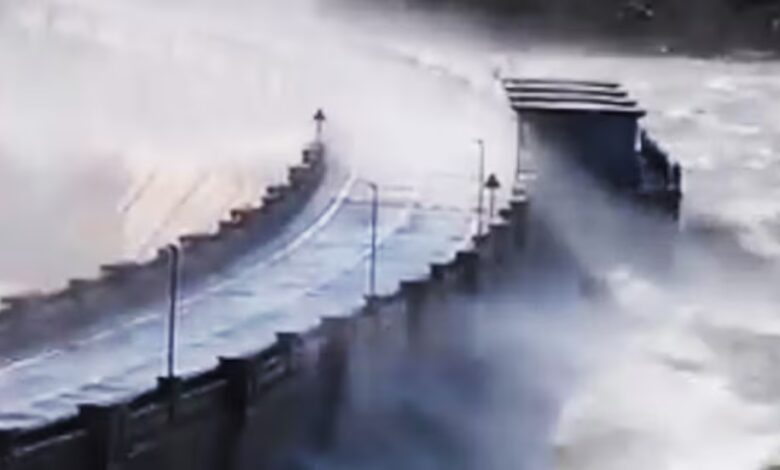 Storm Oriana: Winds Reach 100 km/h and Chaos at Madrid Reservoir