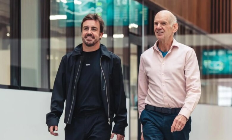 Alonso compares Newey to artificial intelligence as Aston Martin seeks a way out of crisis