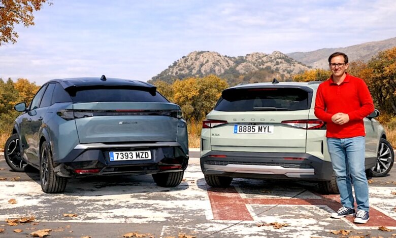 Peugeot E-3008 and Skoda Elroq Unexpected differences in the electric scandal battle