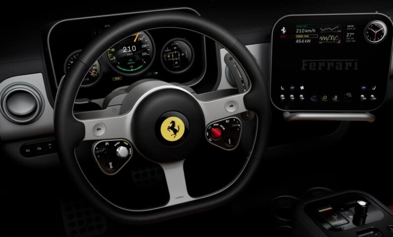 Ferrari Designer Luce Voices Opposition to Touchscreens in Cars