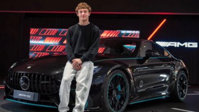 ΠΠΊΡΠΊΠ»ΡΠ·ΠΈΠ²Π½ΡΠΉ Mercedes AMG GT 63 PRO Kimi Antonelli ΡΠ°Π·Π±ΠΈΡ Π² ΠΠ’Π Π² Π‘Π°Π½-ΠΠ°ΡΠΈΠ½ΠΎ RUSSPAIN.COM