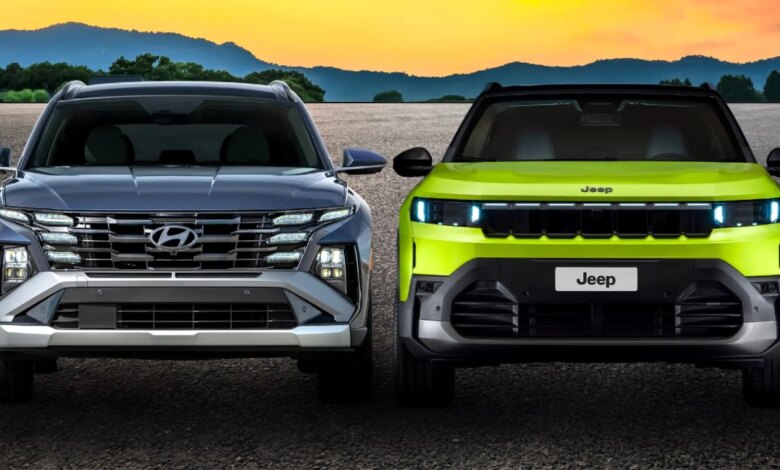 Hyundai Tucson and Jeep Compass: the price gap shocks while the trunk proves decisive