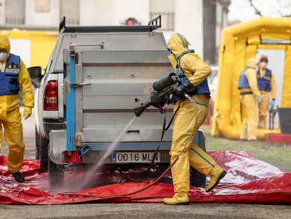 African Swine Fever Outbreak in Barcelona: New Districts at Risk