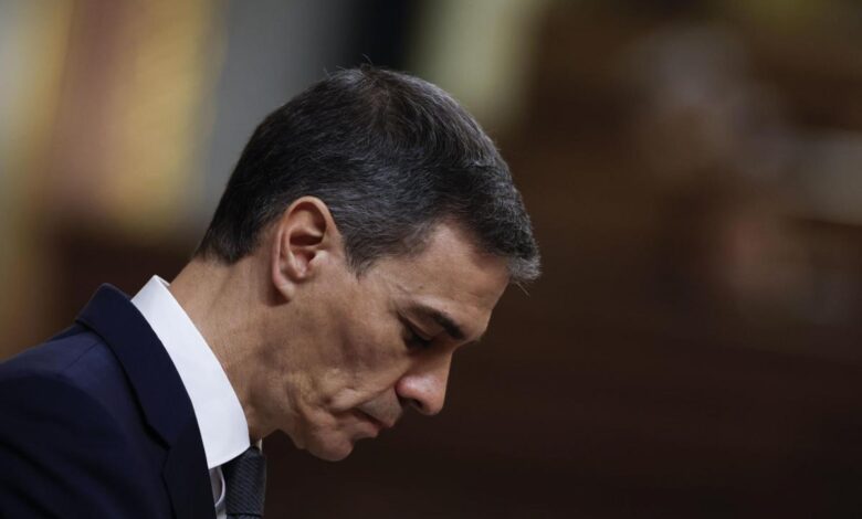 Pedro Sánchez explains causes of railway accidents in Congress and responds to criticism