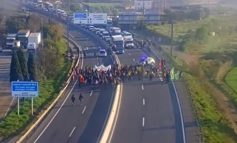 Учителя Каталонии перекрыли ключевые трассы: новые регионы присоединились к забастовке