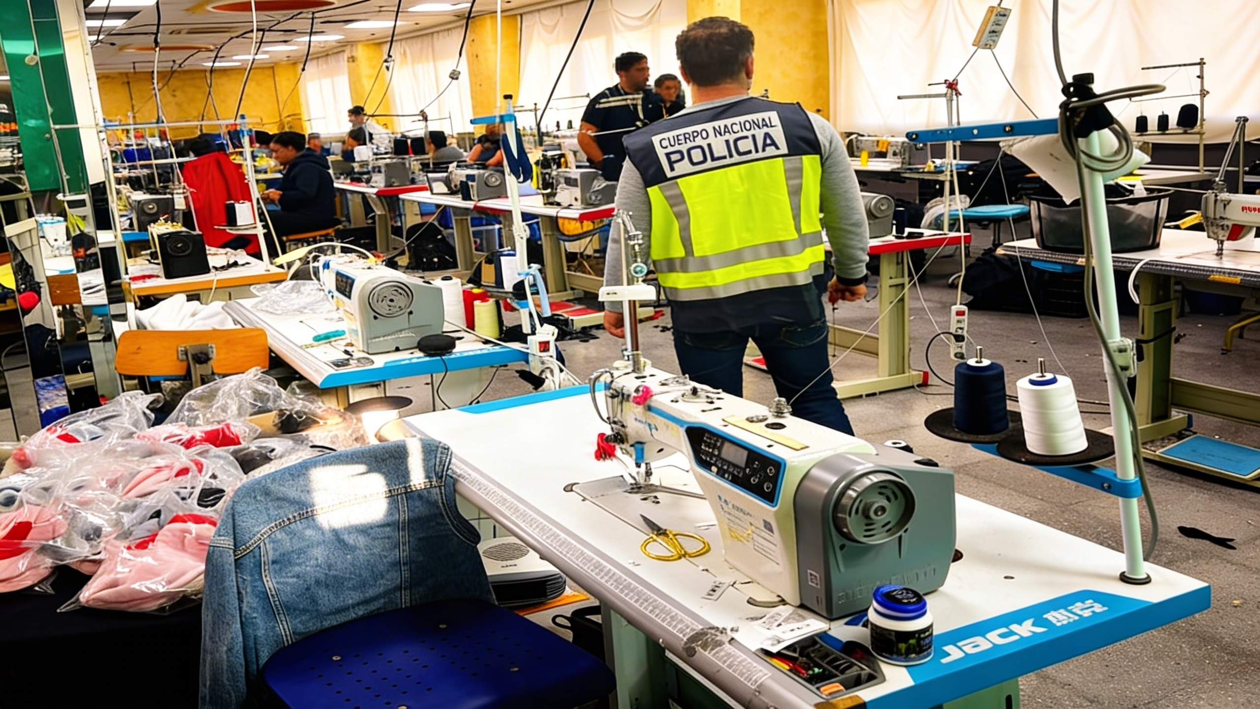 Underground Workshop Uncovered in Valencia 26 Undocumented Workers and Overtime Reported