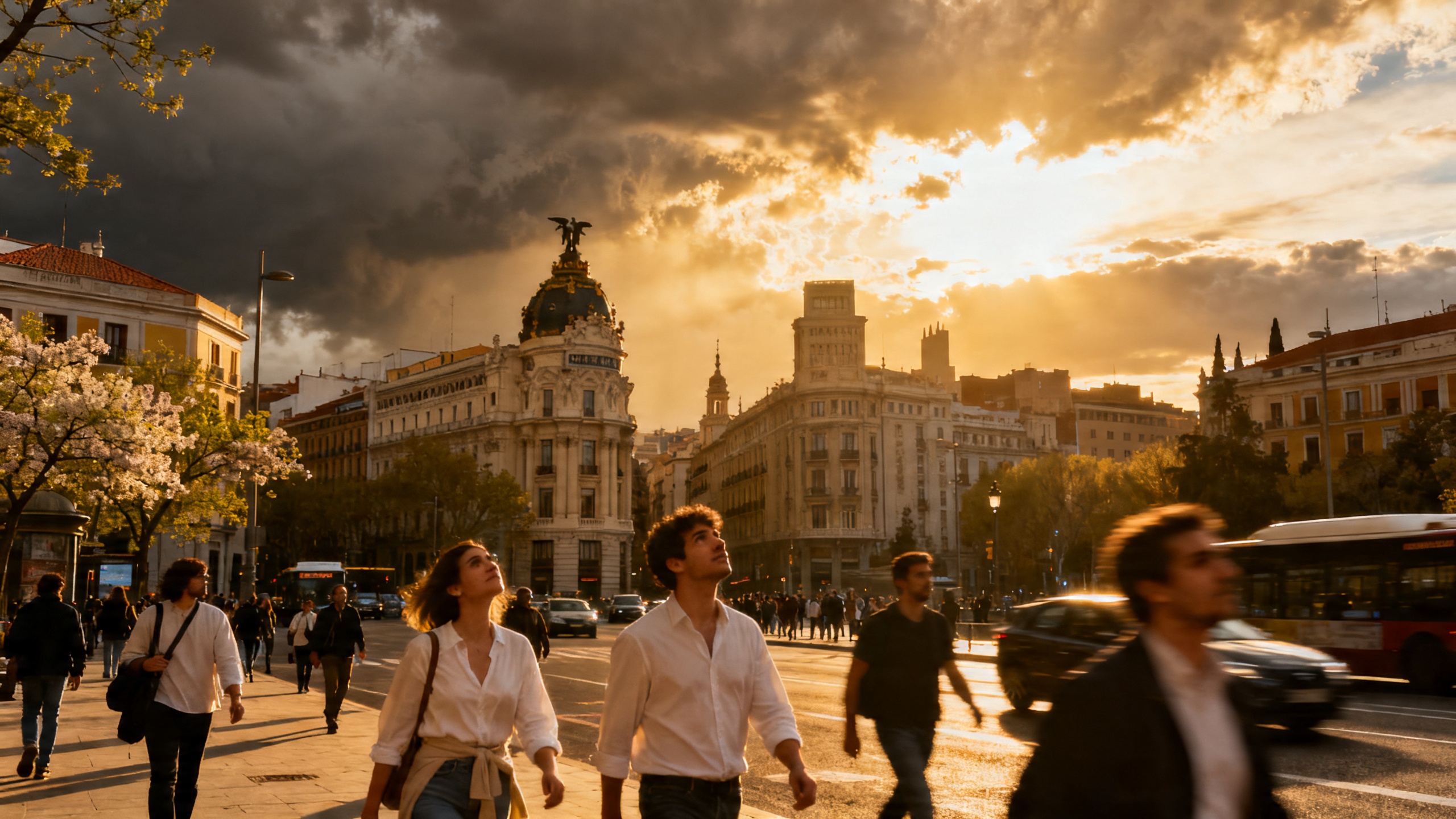 Madrid to See Temperatures Rise to 29 Degrees Amid Variable Cloudiness