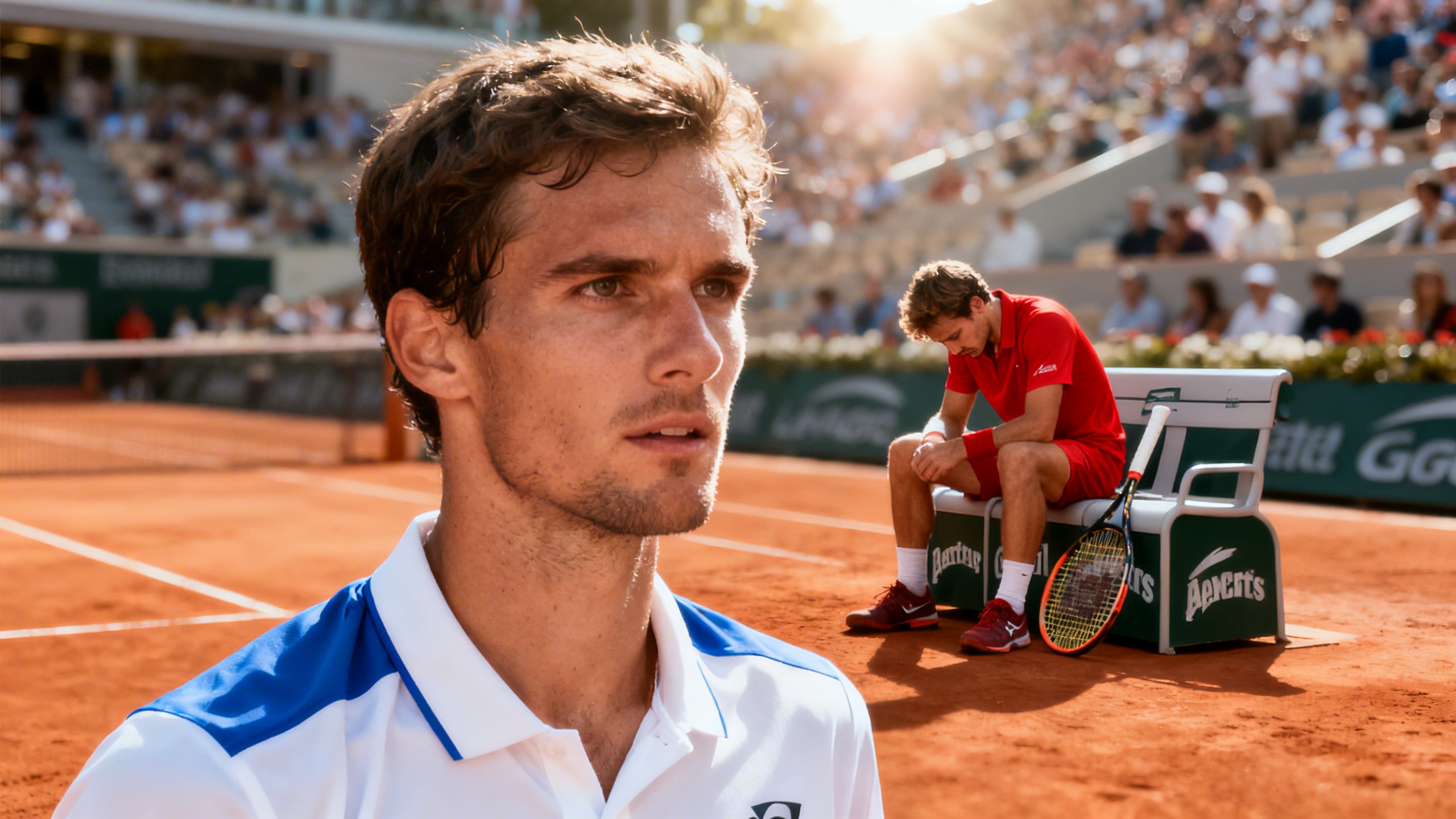 Matteo Berrettini defeats Daniil Medvedev with a rare 6-0, 6-0 score in Monte Carlo