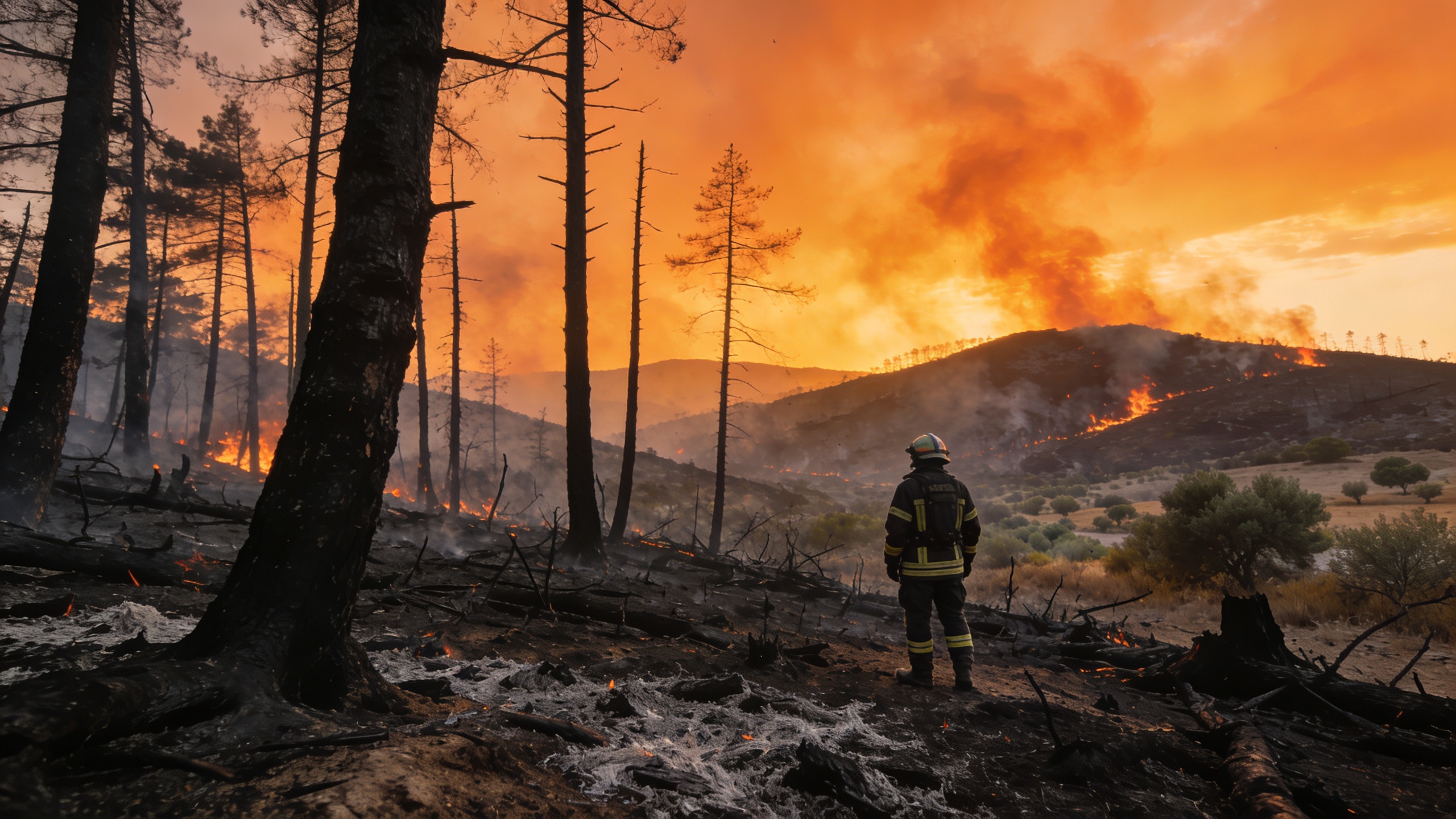 Spain Faces Record Wildfires and Extreme Heat in 2025
