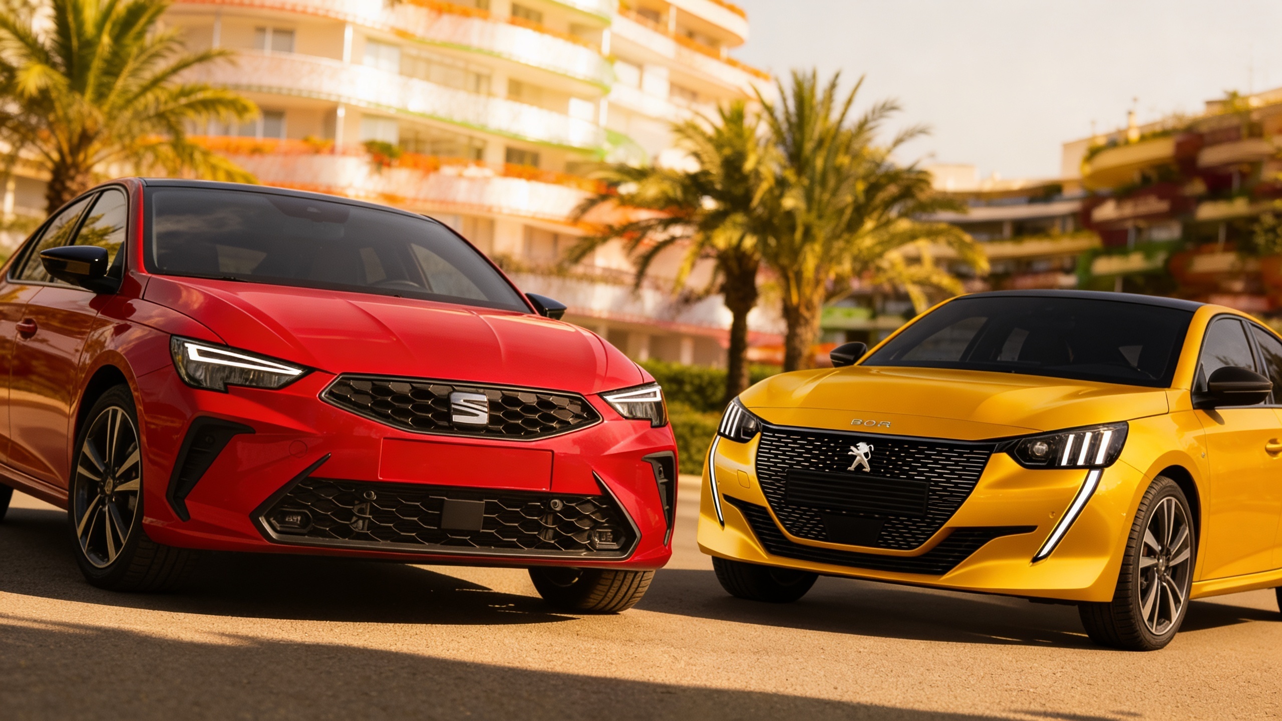 Seat Ibiza Challenges Peugeot 208: Practicality vs. Electrification in the Spanish Market
